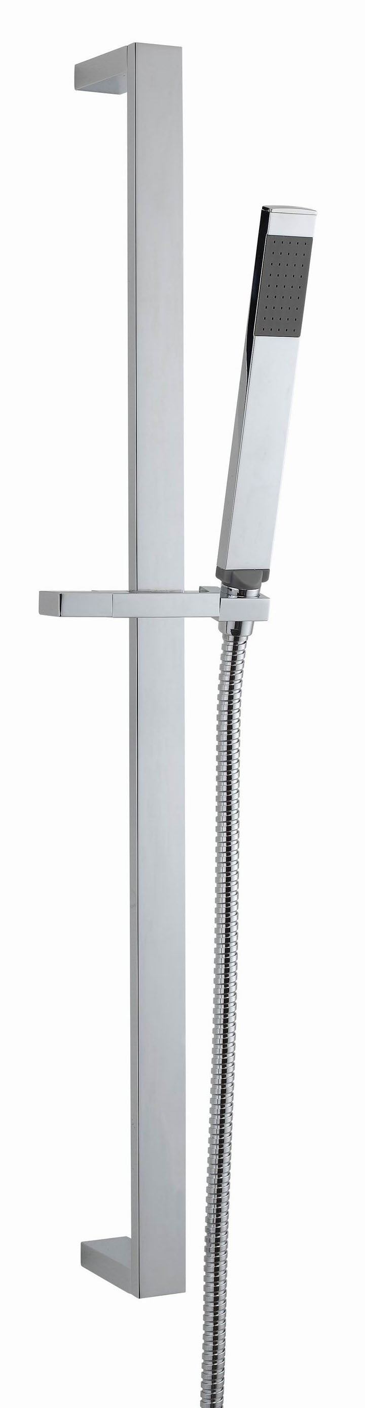 Eden Rectangle Brass Shower Set -PRB02