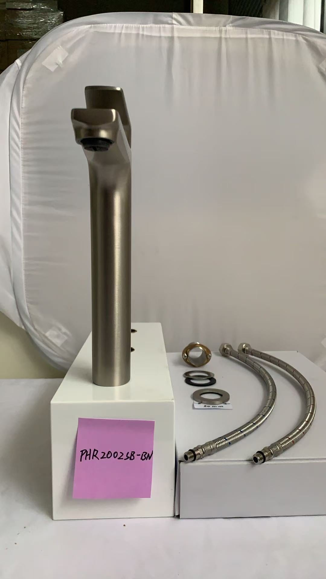 Regal High Rise Basin Mixer Brushed Nickel - PHR2002SB-BN