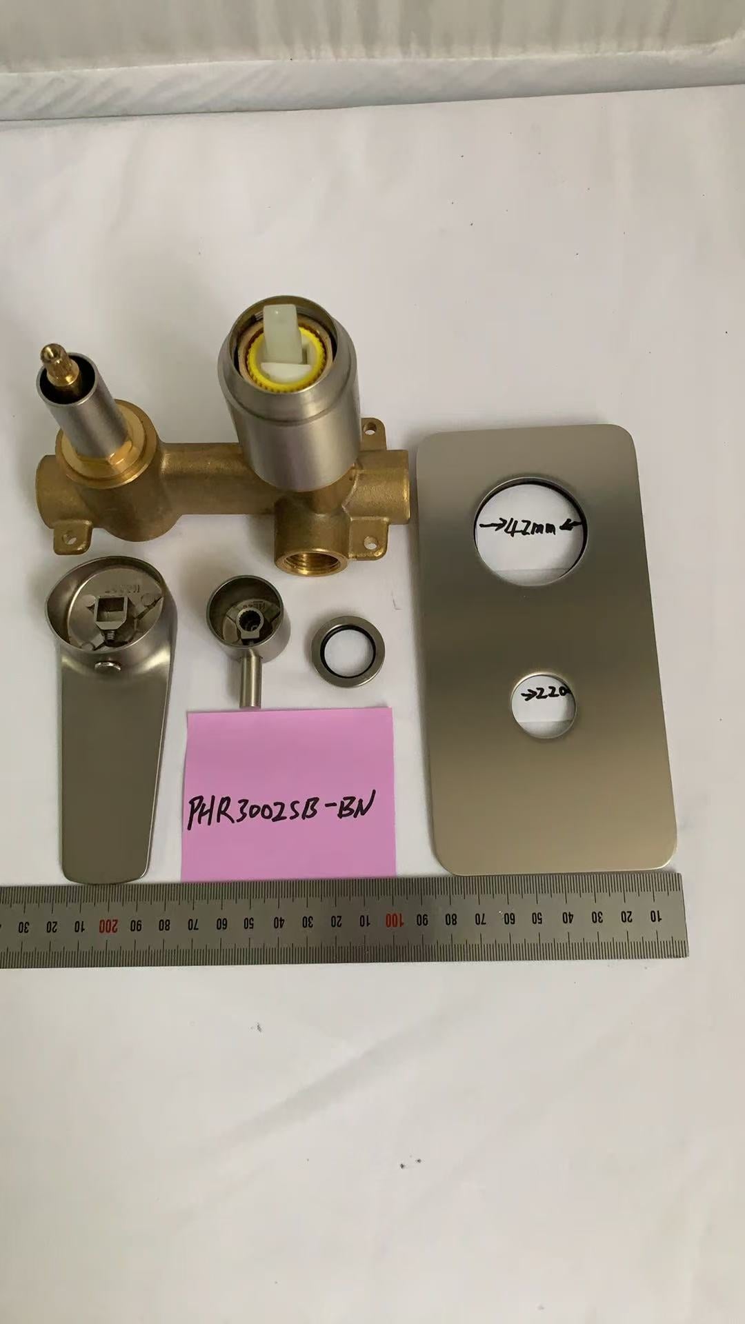 Regal Wall Mixer with Diverter Brushed Nickel -PHR3002SB-BN