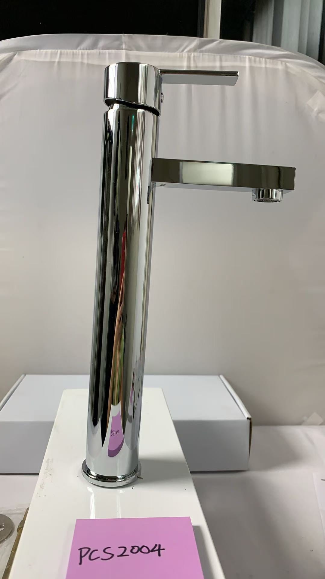 Neha Round Spoon Shaped Handle Basin Mixer - PCS2004