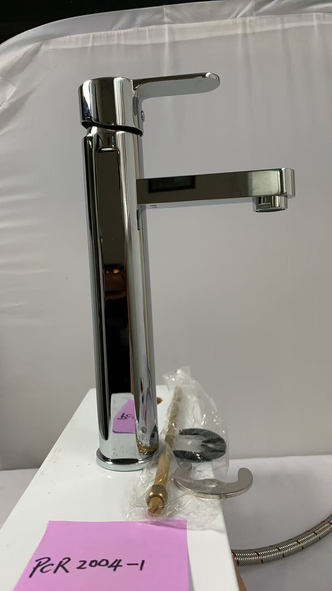 Maya Round Spoon Shaped Handle High Rise Basin Mixer -PCR2004-1