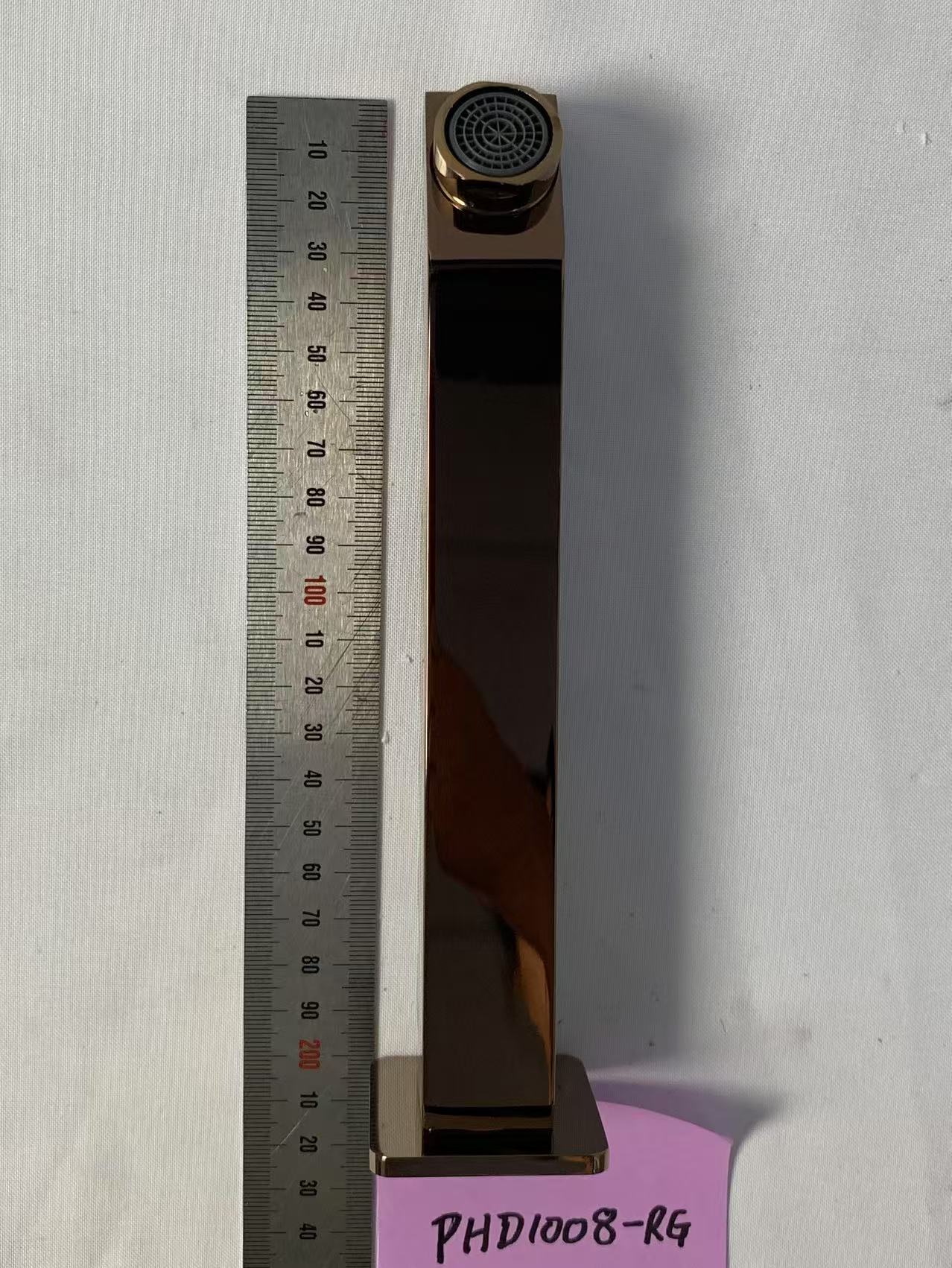 Yale Square Bath Spout Rose Gold - PHD1008-RG