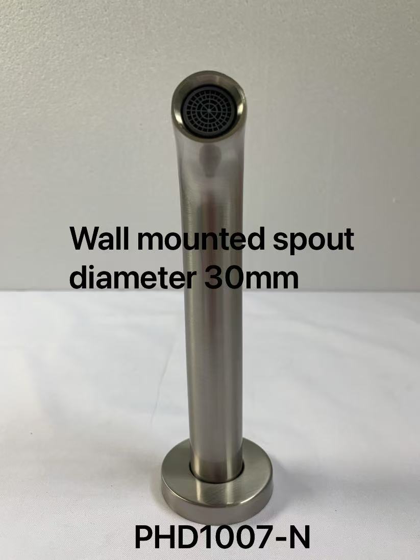 Yale L-Cylinda Bath Spout Long Brushed Nickel -PHD1007-N