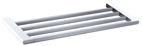 Cora Towel Rack Chrome / White 600 mm -5303-600-CW