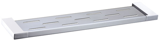 Eden Shelf Metal Chrome / White -5609-1-CW