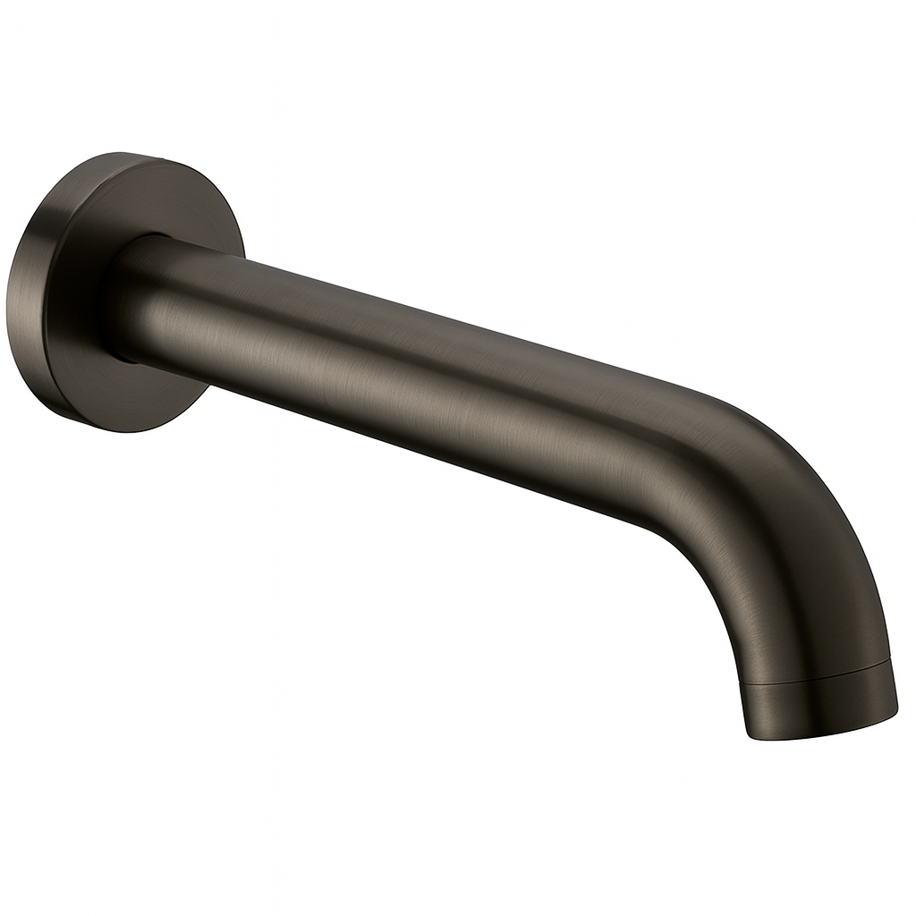 Yale  L-Cylinda Bath Spout Long Gun Metal - HN-PHD-1007A-GM