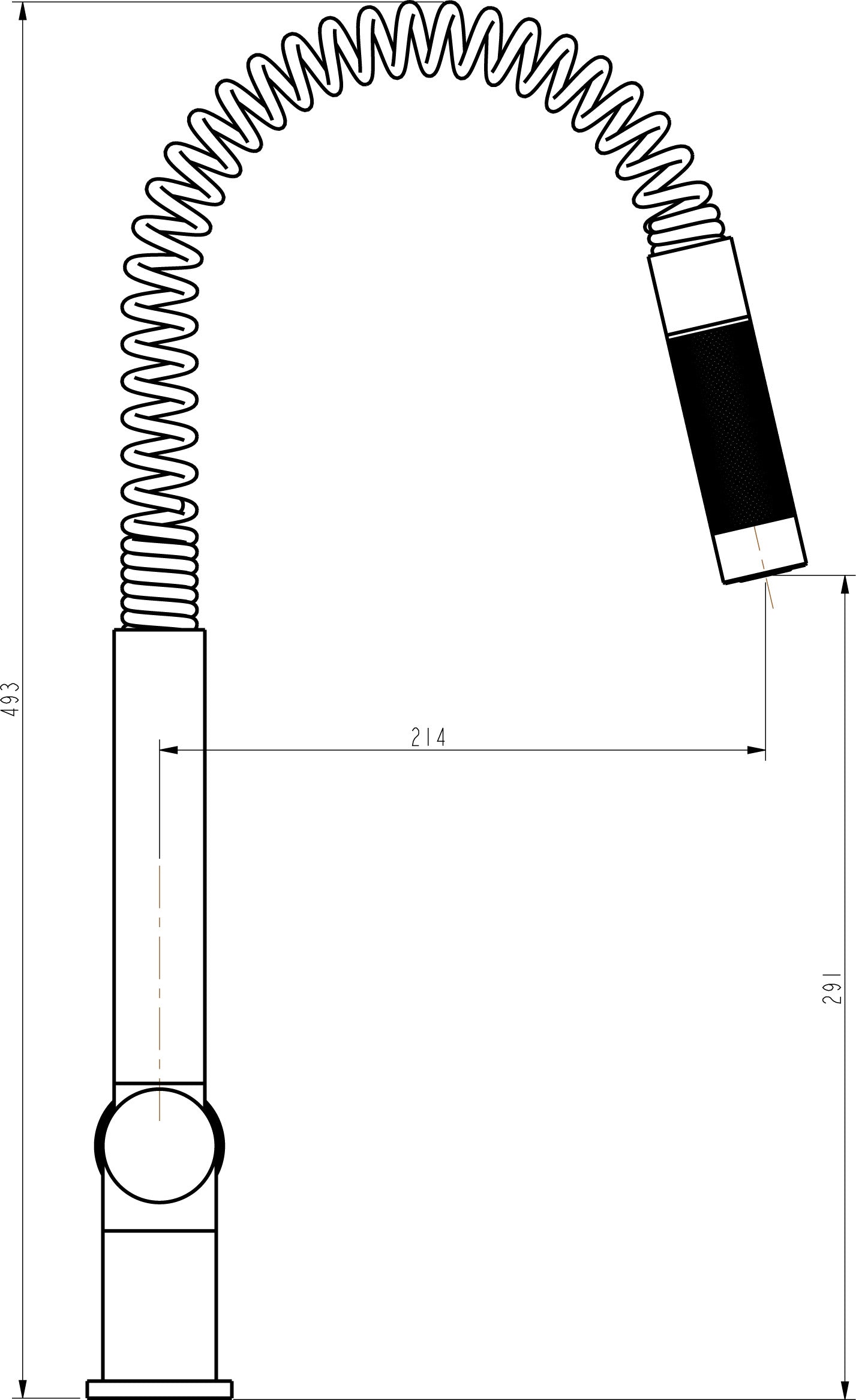 Otus Pin Handle  Sink Mixer - PC1004SB