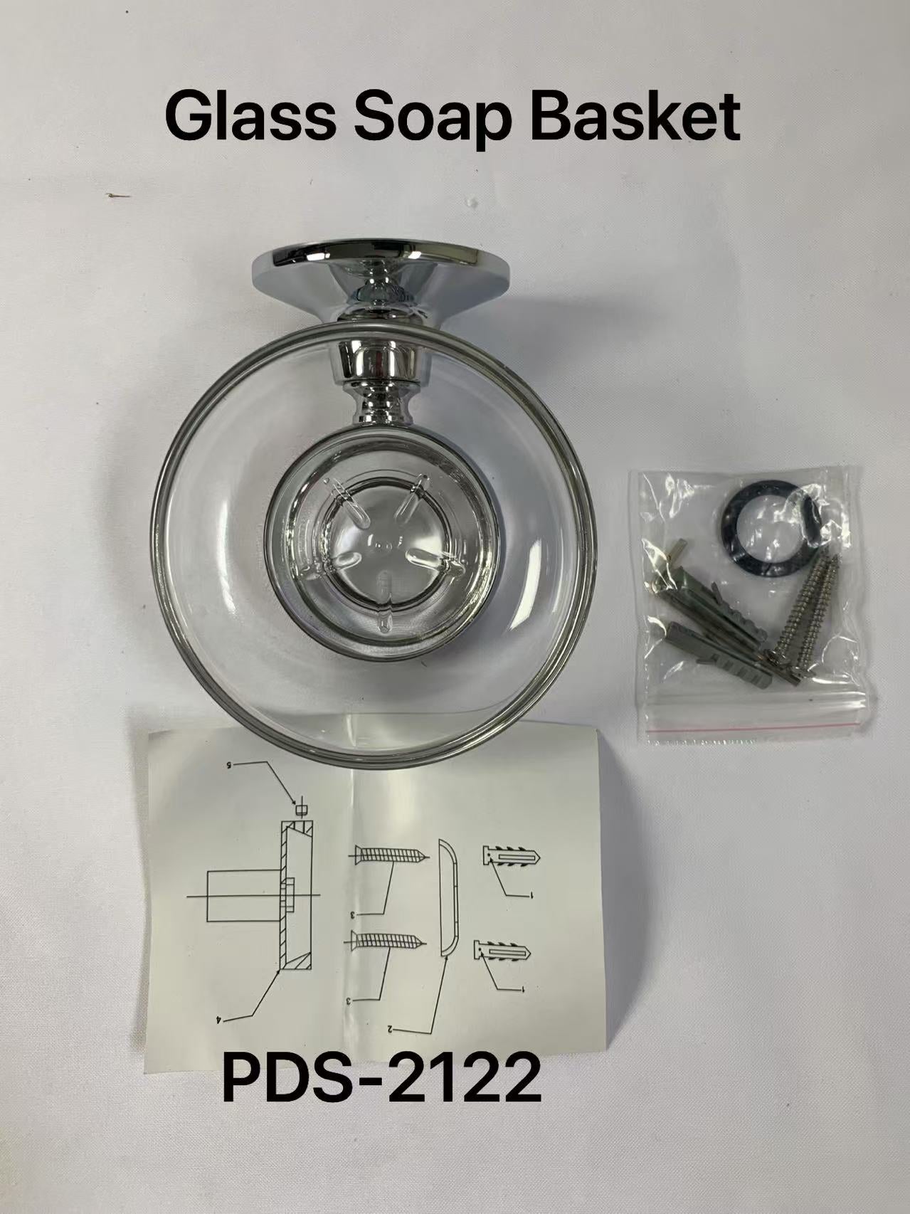 Glass Soap Dish -PDS2122